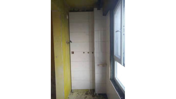 领航城小区6号楼129平米在施工地-瓦工阶段